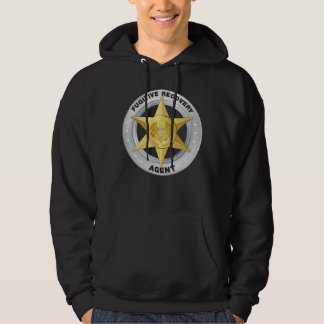 VESTE À CAPUCHE BADGE DE L'AGENT DE RÉCUPÉRATION FUGITIVE