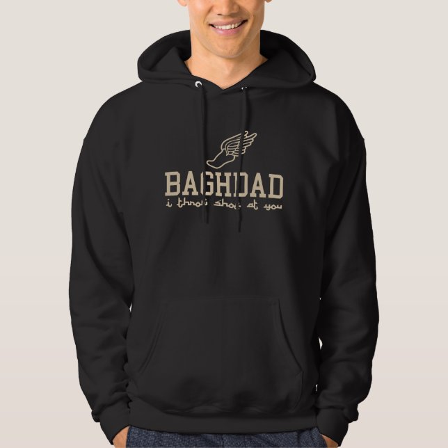 Veste À Capuche Bagdad - je jette la chaussure à vous (Devant)