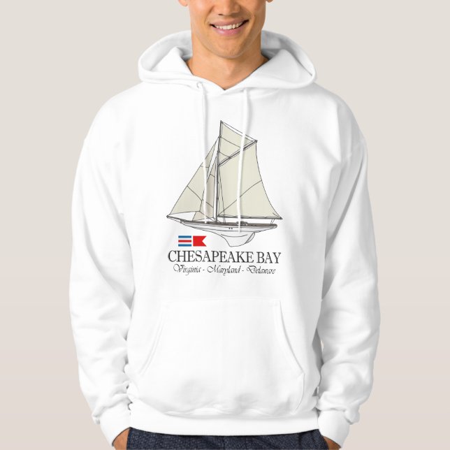 Veste À Capuche Baie de Chesapeake (SB) (Devant)