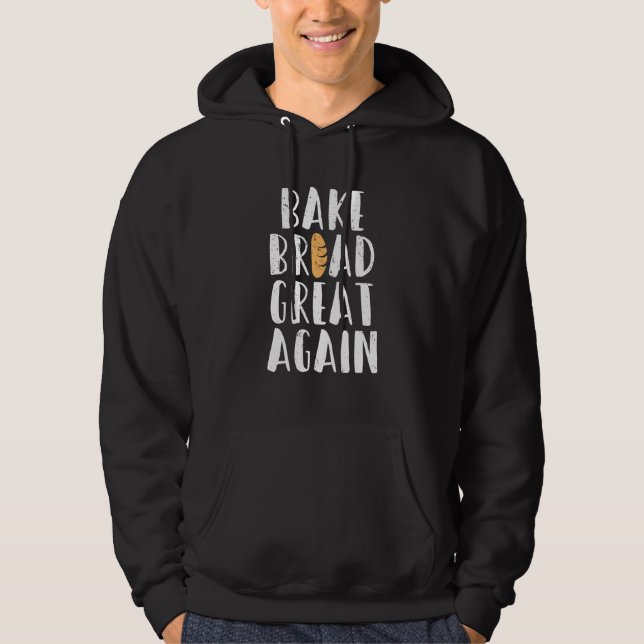 Veste À Capuche Baking Bread Hobby Baker (Devant)