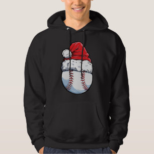 Veste À Capuche Bal de baseball de Noël Chapeau de Noël