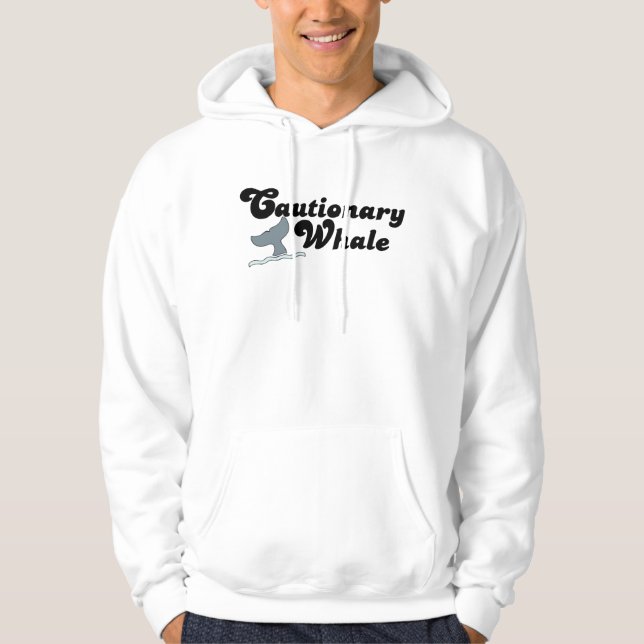 Veste À Capuche Baleine d'avertissement (Devant)