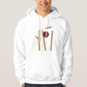 Veste À Capuche Balle Et Pompes De Cricket,