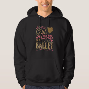 Veste À Capuche Ballerina Dancer Cette Fille Aime Le Ballet