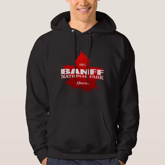Veste À Capuche Banff NP (feuille d'érable) (Devant)