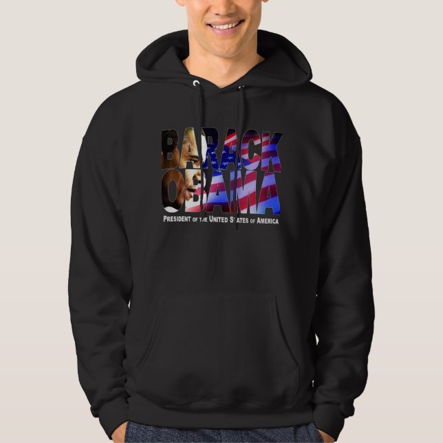 VESTE À CAPUCHE BARACK ! (Devant)