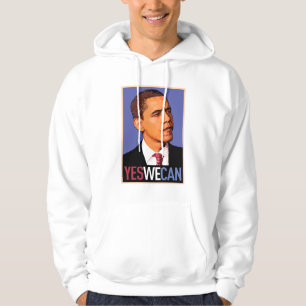 Veste À Capuche Barack Obama "oui nous pouvons" sweatshirt à