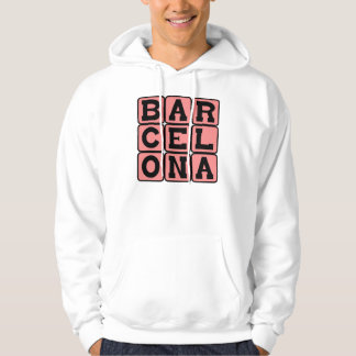 Veste À Capuche Barcelone, Ville en Espagne