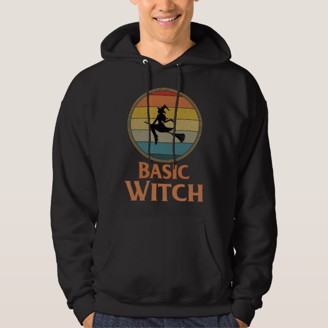 Veste À Capuche Basic Witch Halloween Womens Halloween Costume (Devant)