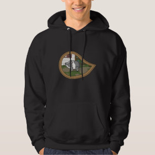 Veste À Capuche Basil la chemise noire des hommes de cochon