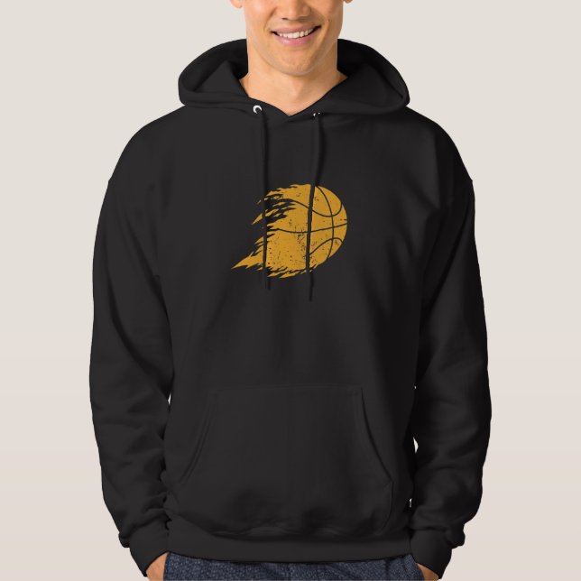 Veste À Capuche Basketball Burns (Devant)