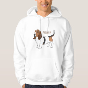 Veste À Capuche Basset hound dessin de chien