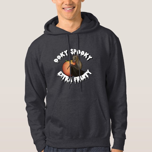 Veste À Capuche Bat Éffrayant Ooky (Devant)
