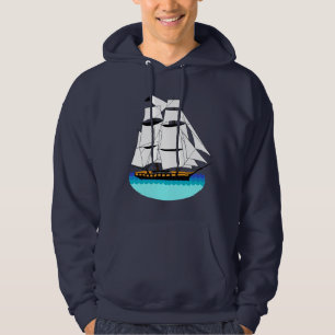 Veste À Capuche Bateau de navigation personnalisable