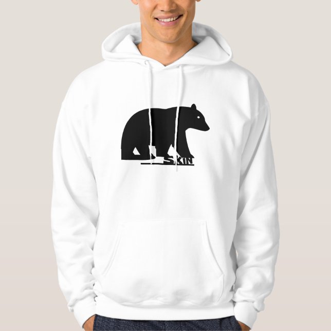 Veste À Capuche Bear Skin Hoodie (Devant)