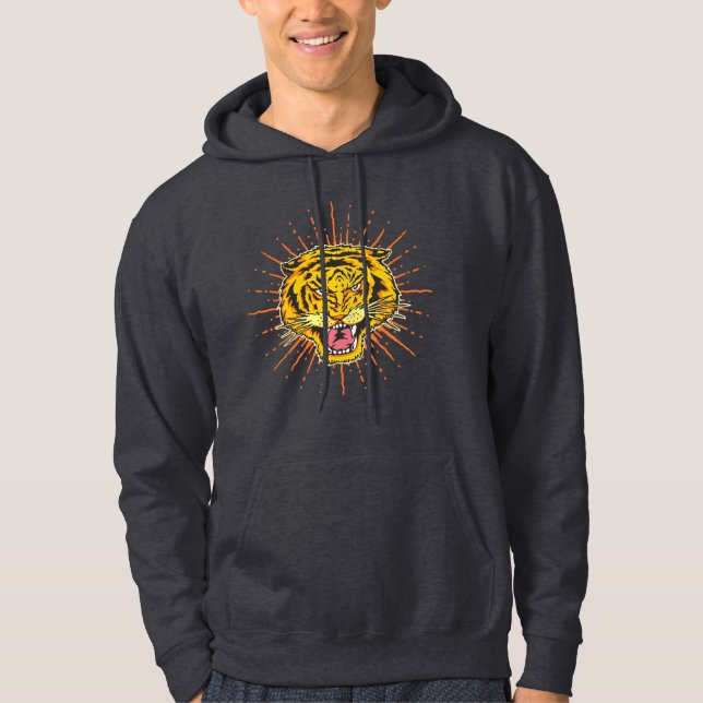 Veste À Capuche Beau tigre (Devant)
