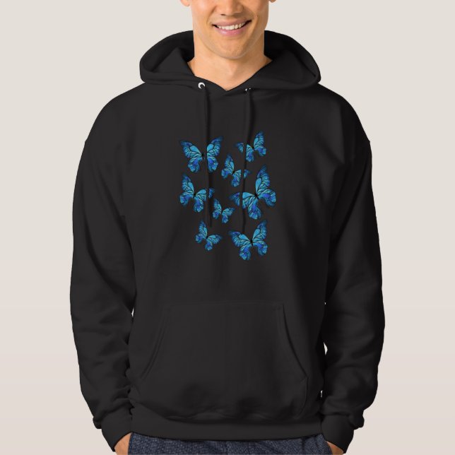 Veste À Capuche Beautiful Butterflies Summer Graphic Butterfly Pri (Devant)
