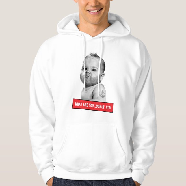 Veste À Capuche Bébé dur de Beared (Devant)