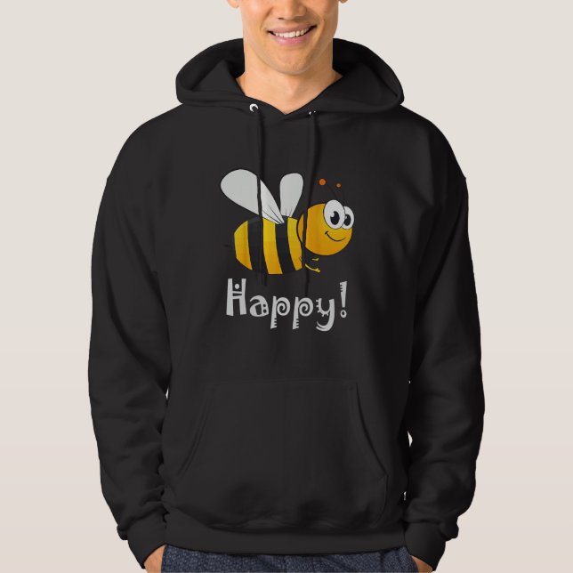 Veste À Capuche Bee Happy Bee Bright (Devant)