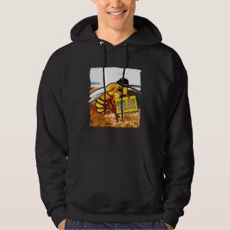 Veste À Capuche Bee Prin Sauvez Les Abeilles Envirmentalis