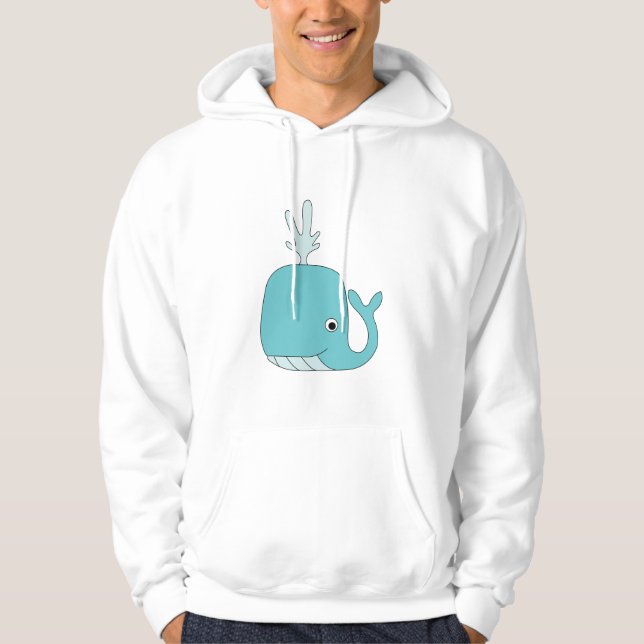 Veste À Capuche Belle baleine (Devant)