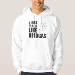 Veste À Capuche Béluga Baleine Animaux mignons Pour Enfants