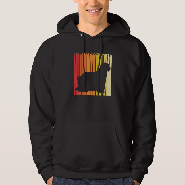 Veste À Capuche Bergamasco Shepherd (Devant)