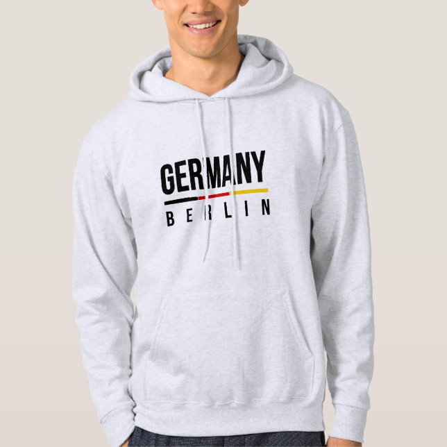 Veste À Capuche Berlin Allemagne (Devant)
