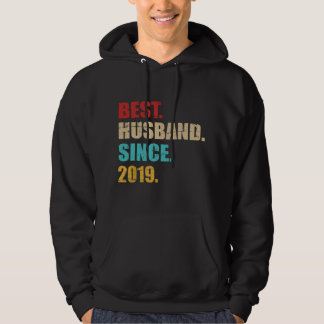Veste À Capuche Best husband since 2019 3rd wedding anniversary