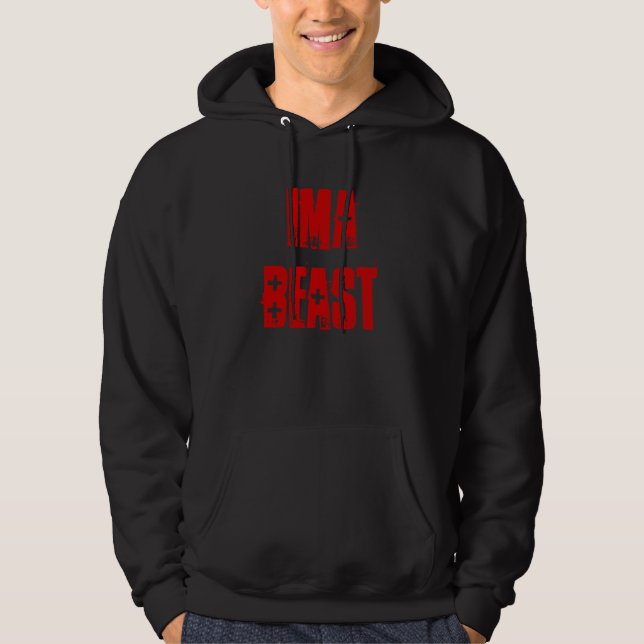 Veste À Capuche Bête d'Ima (Devant)
