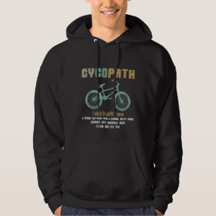Veste À Capuche Bicyclette amusante et accro au cyclisme
