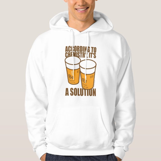 VESTE À CAPUCHE BIÈRE (Devant)