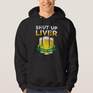 Veste À Capuche Biére de la Saint-Patrick Irish Ut Up Foie Tu Vas