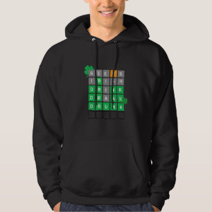 Veste À Capuche Bières Boisson Irlandaise Boisson Boire Bois Drunk