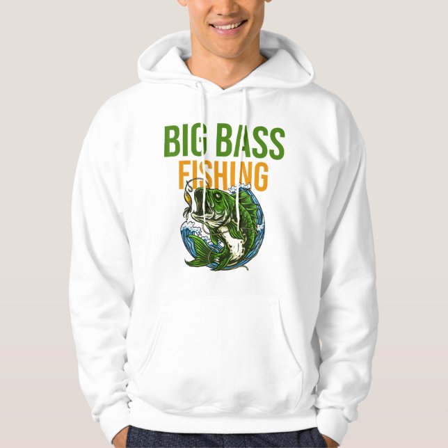 Veste À Capuche Big Bass Fishing Best (Devant)