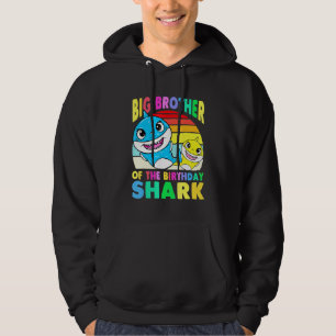 Veste À Capuche Big Brother De L'Anniversaire Du requin Bro Corres