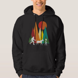 Veste À Capuche Bigfoot alien licorne alien imaginaire idée 2003