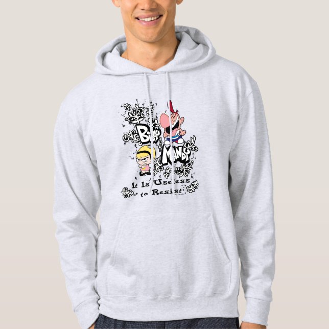 Veste À Capuche Billy & Mandy - Inutile de résister (Devant)