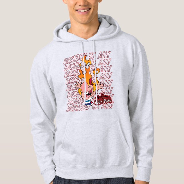 Veste À Capuche Billy & Mandy - Nous détruire tous (Devant)