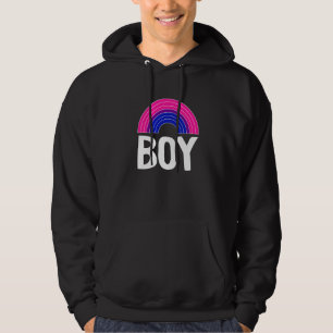 Veste À Capuche Bisexual Boy Rainbow Lgbt Q Cool Subtle Bi Pride F