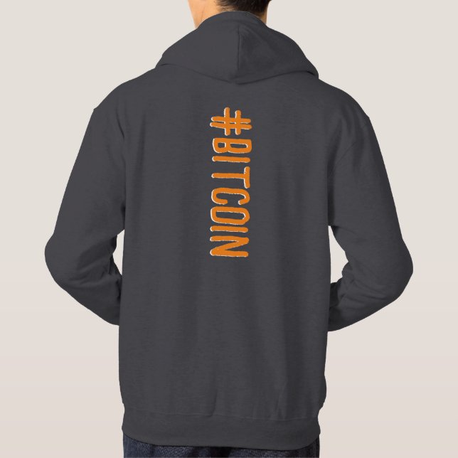 VESTE À CAPUCHE #BITCOIN (Dos)