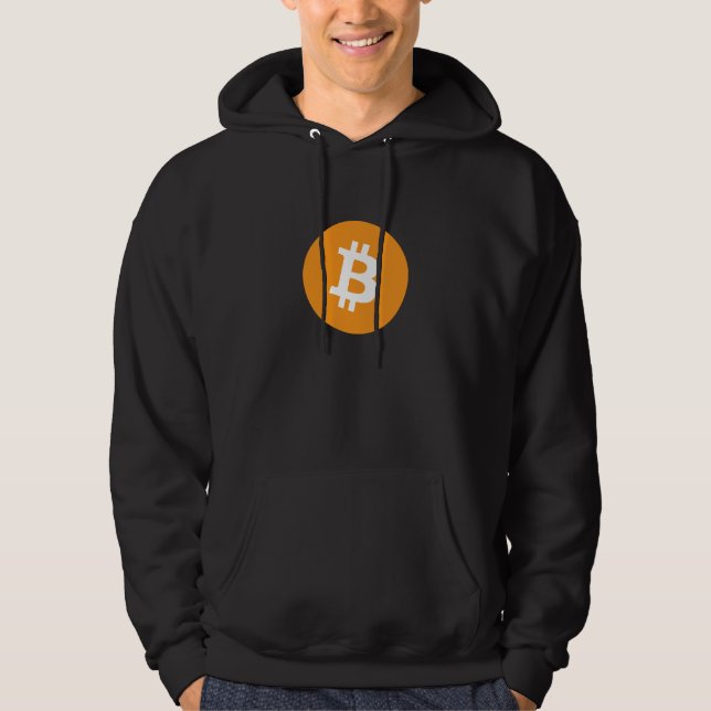 Veste À Capuche Bitcoin logo Kapu (Devant)
