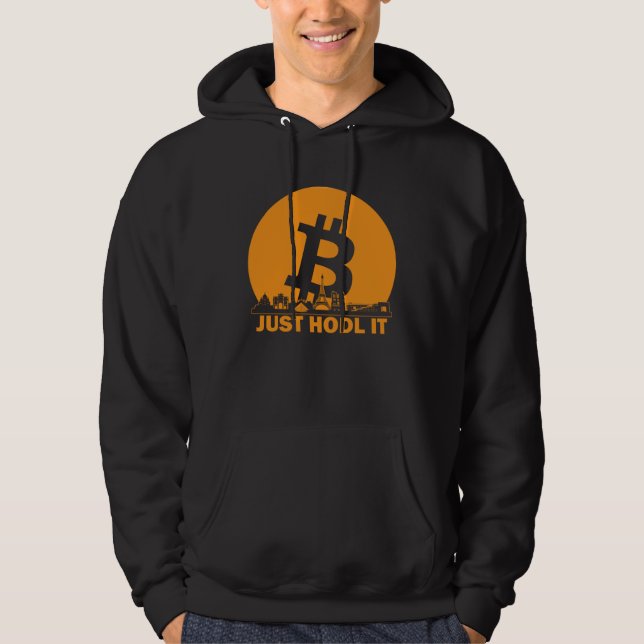 Veste À Capuche Bitcoin Paris Skyline  Paris Bitcoin Maximalist (Devant)