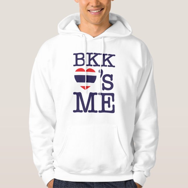 VESTE À CAPUCHE BKK LOVE'S ME (Devant)