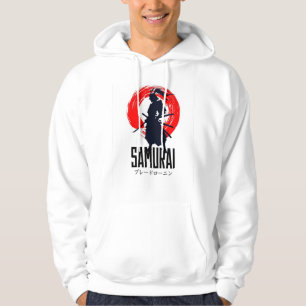 Veste À Capuche Black & Green Samurai Head – Streetwear Maximalist