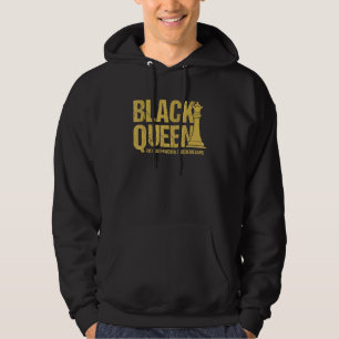 Veste À Capuche Black Queen La Pièce La Plus Puissante Melanin Gir