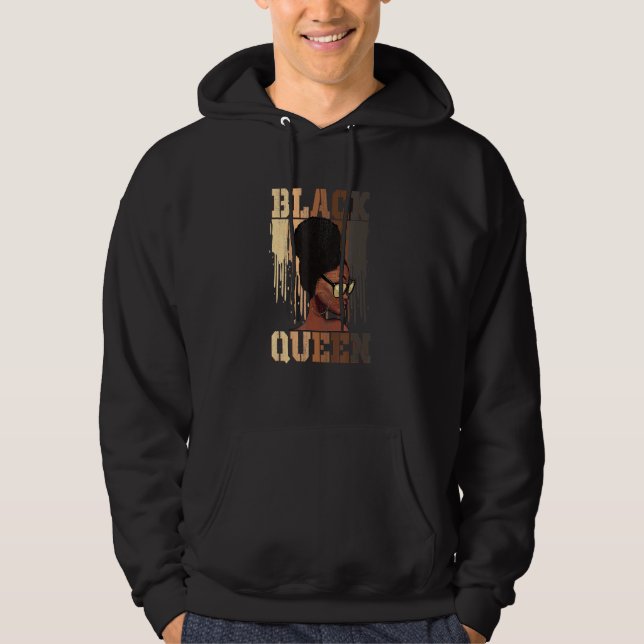 Veste À Capuche Black Womens African African American Natural Blac (Devant)