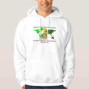 Veste À Capuche Blanc de T-shirt de GARC
