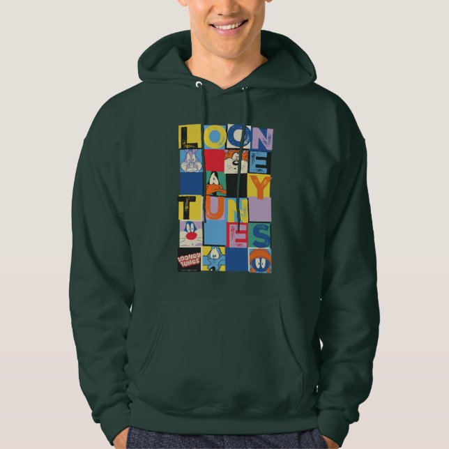 Veste À Capuche Blocs de contrôle de caractères LOONEY TUNES™ (Devant)