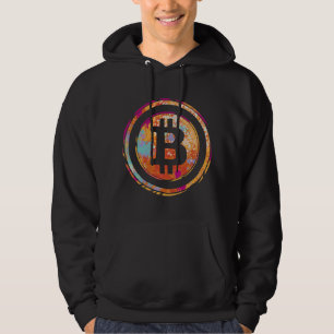 Veste À Capuche Blocs de support de chiffrement BITCOIN BTC